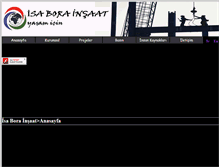 Tablet Screenshot of isaborainsaat.com